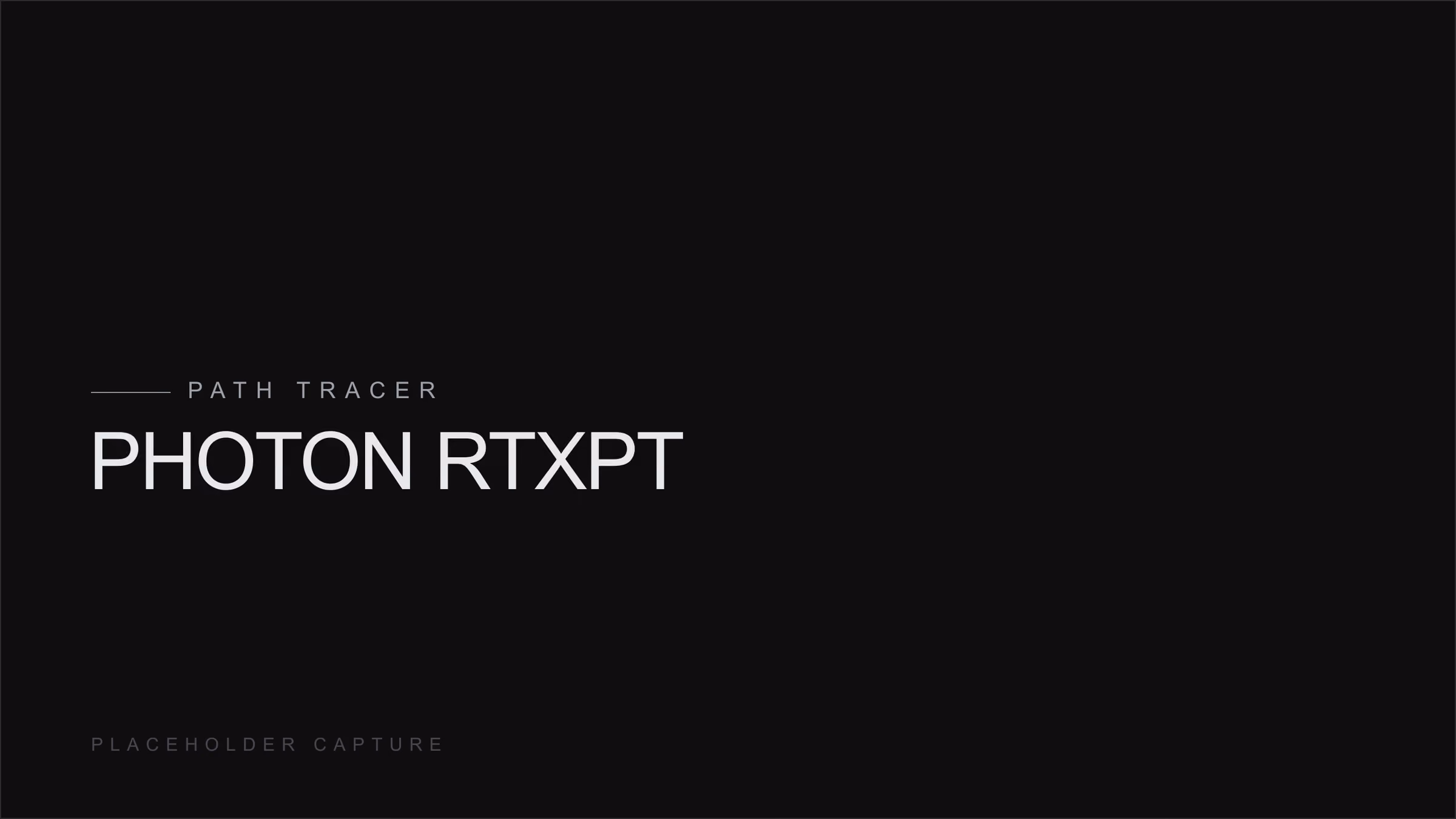 Photon RTXPT
